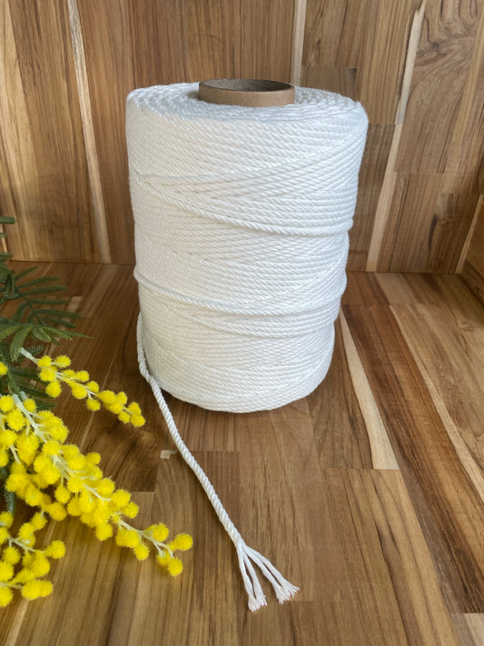 5mm Twisted Spun Polyester Rope 2kg