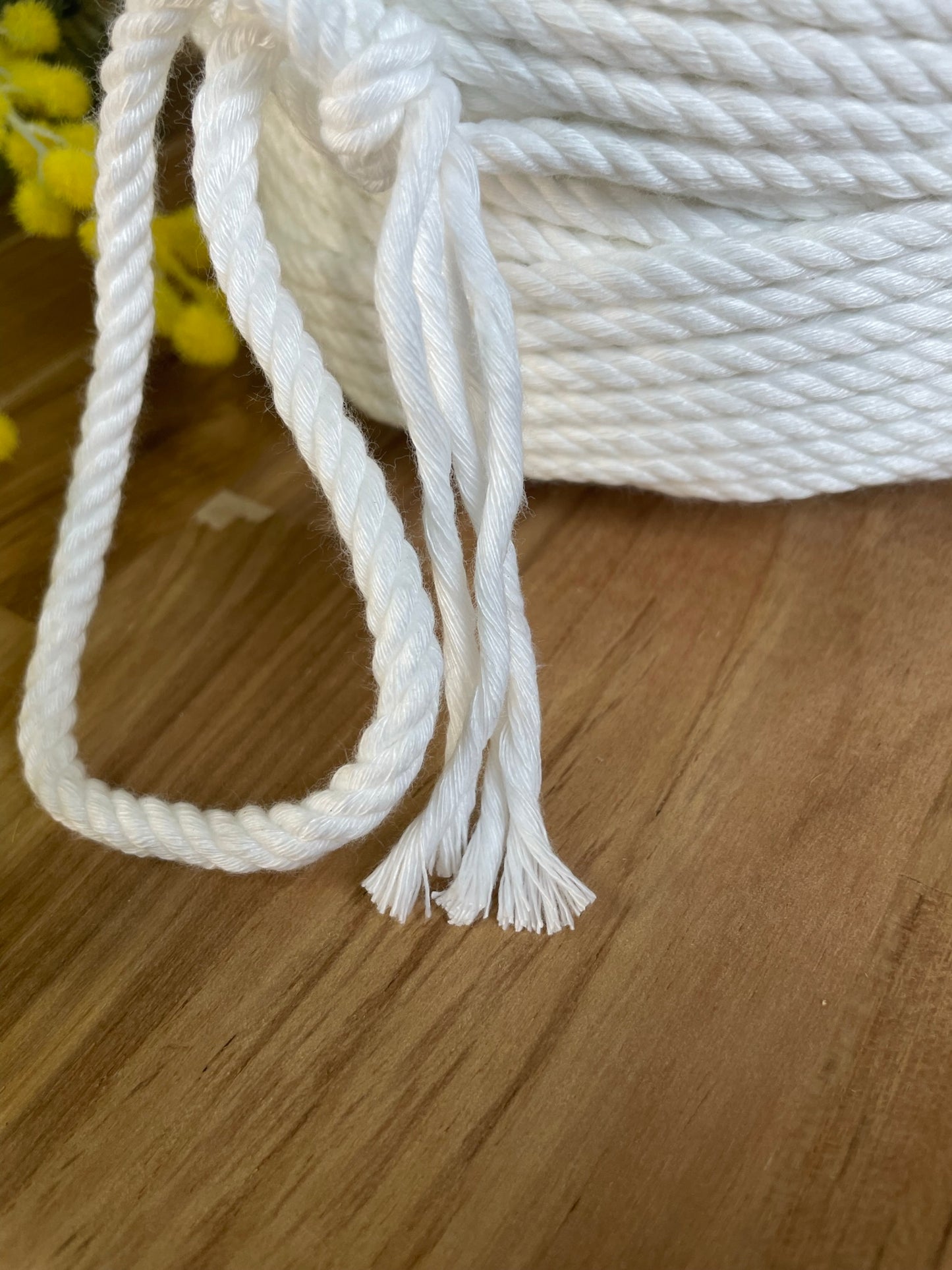 6mm Twisted Spun Polyester Rope 2kg