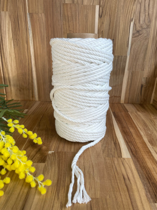 8mm Twisted Spun Polyester Rope 1kg