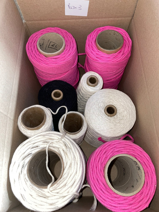 Box 3 - Pink Cord & Assortments