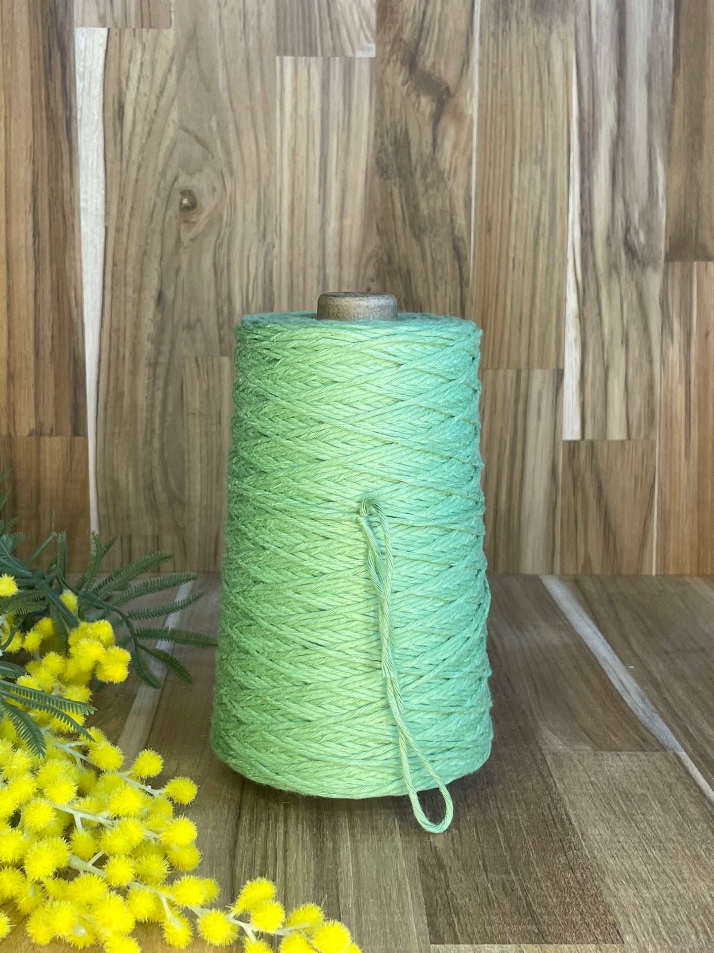 1.8mm Twisted Cotton Green