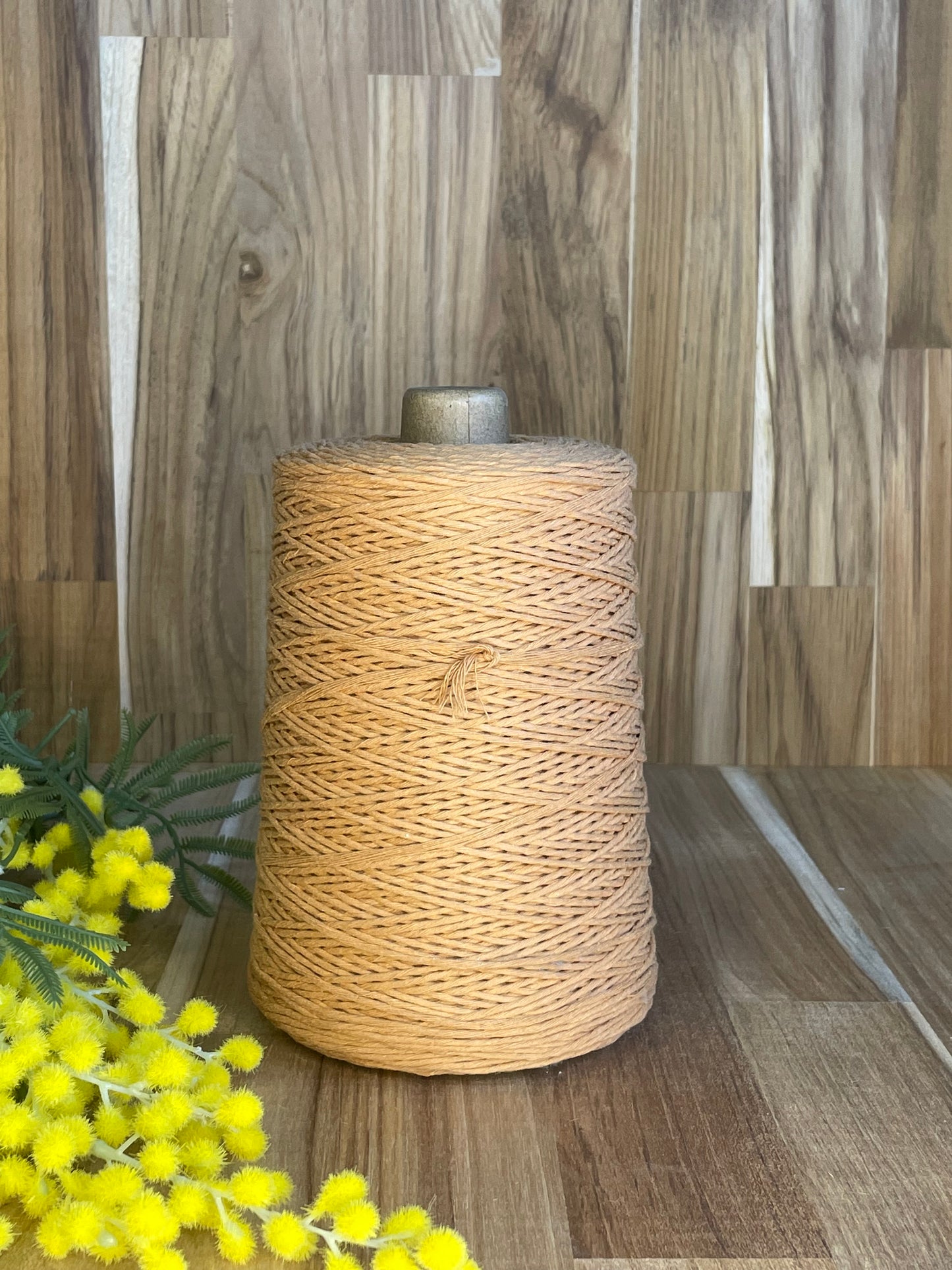 1.8mm Twisted Cotton Light Brown