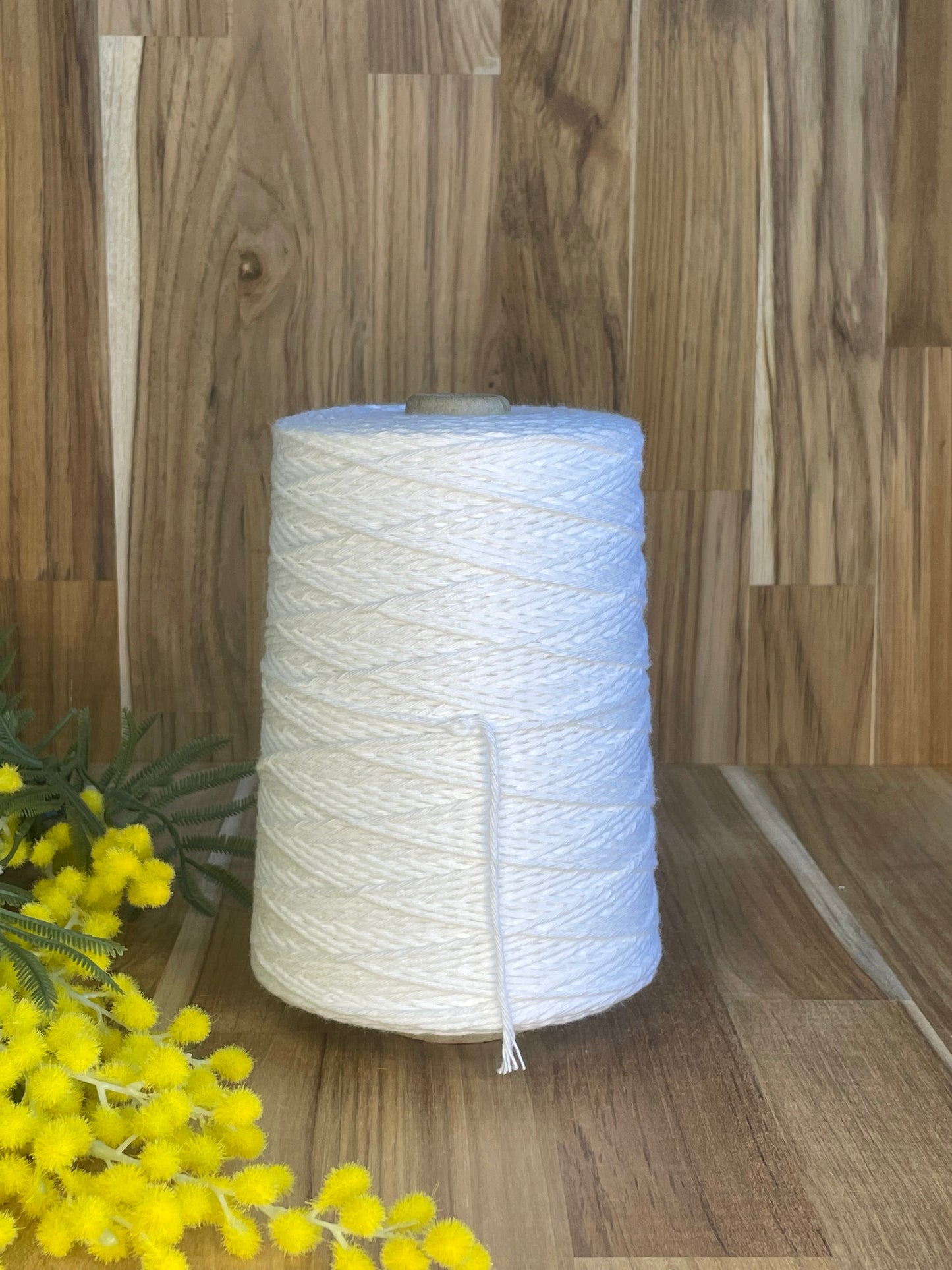 1.8mm Twisted Cotton White