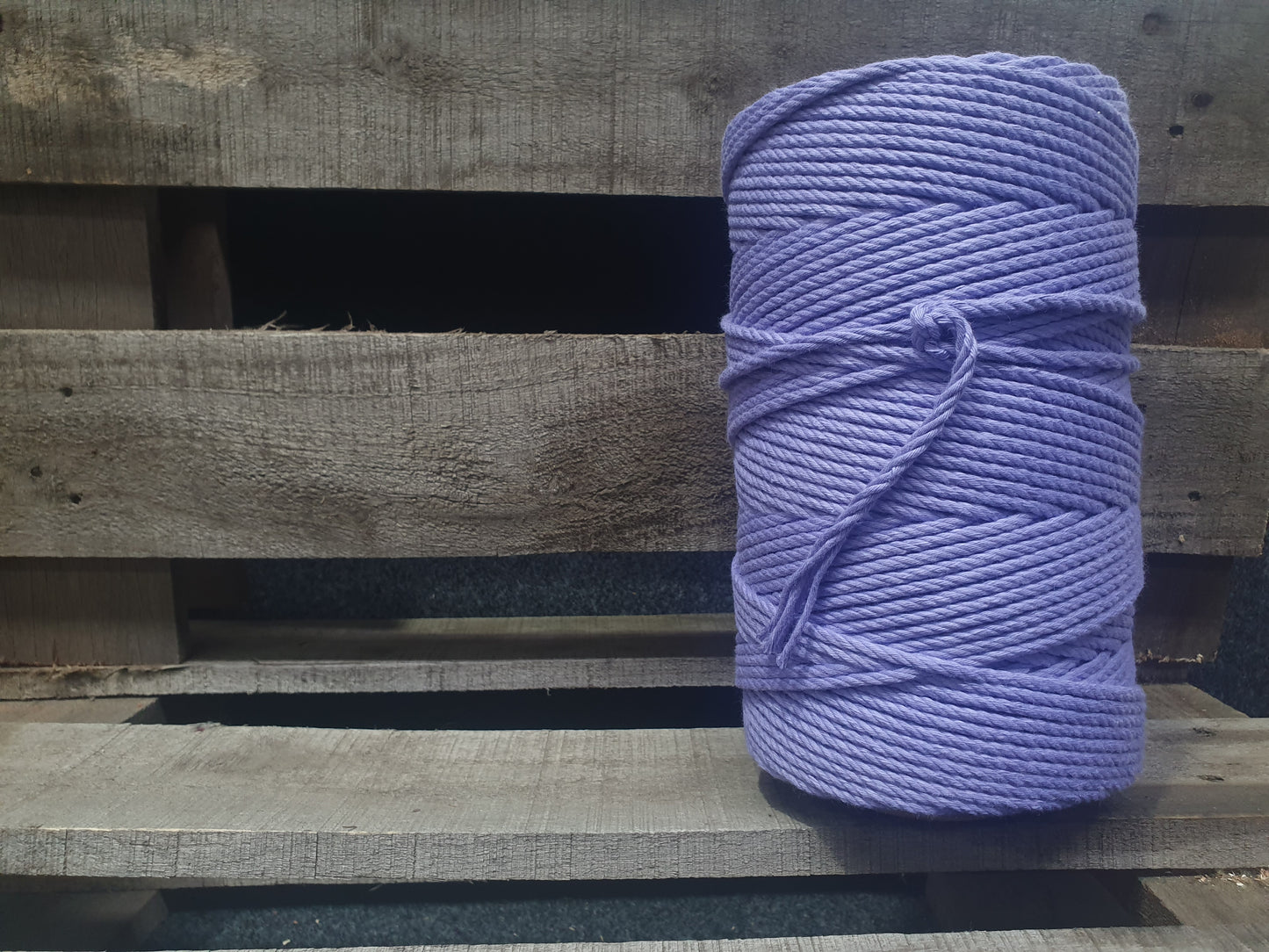 4.5mm Twisted Rope Purple