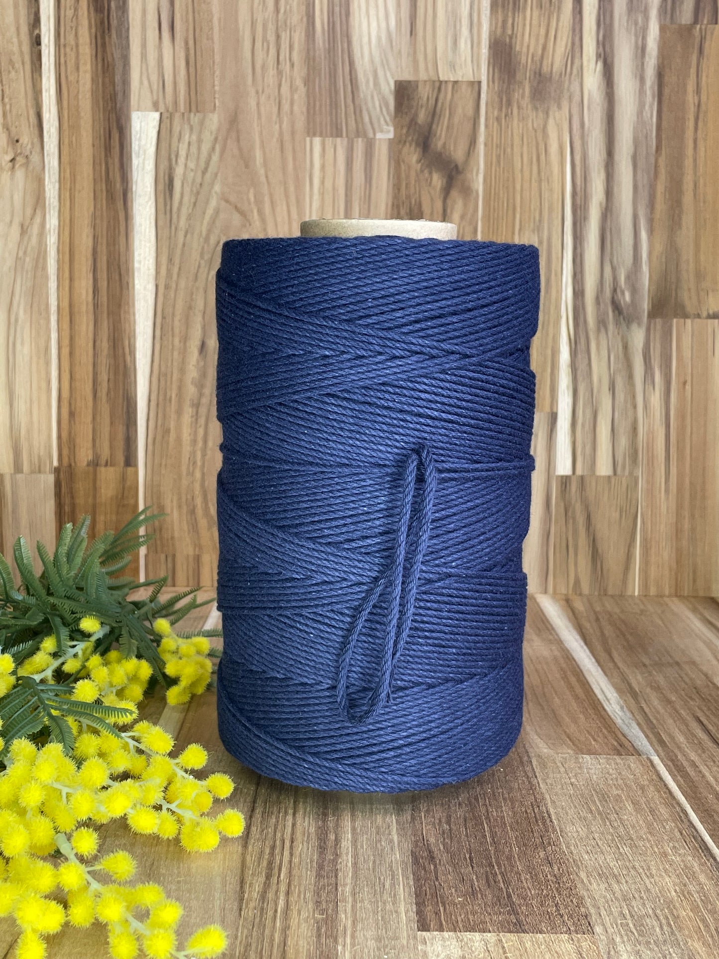3mm Twisted Rope Navy
