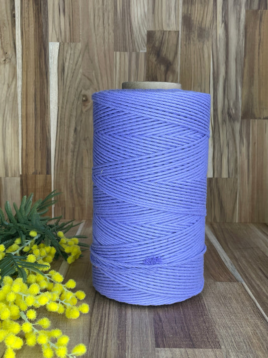 3mm Twisted Rope Purple