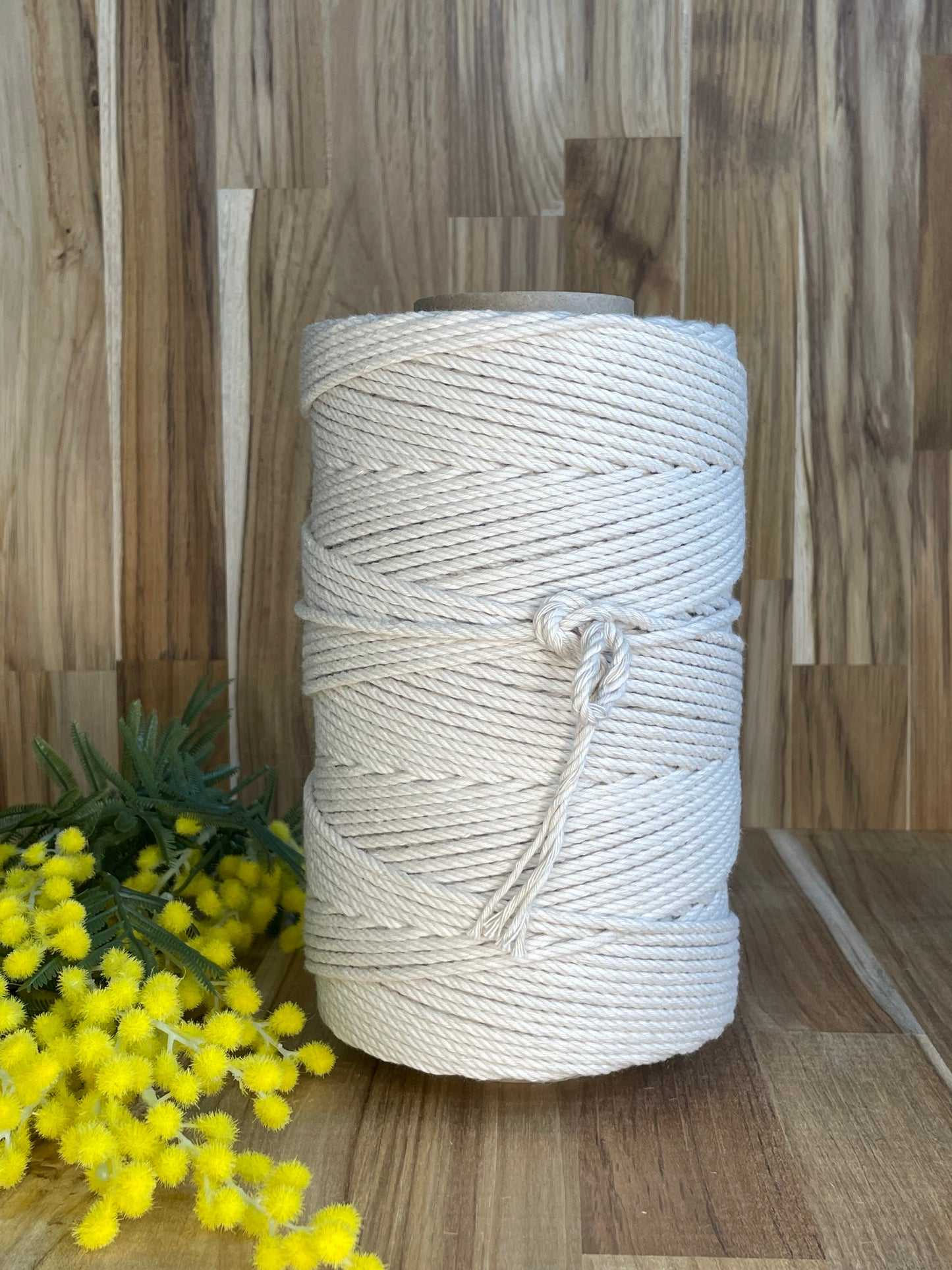 4mm Twisted Rope Beige