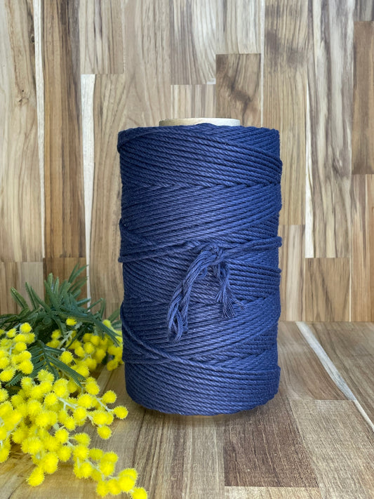 4mm Twisted Rope Navy