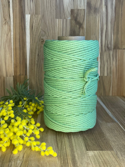 5mm Twisted Rope Green