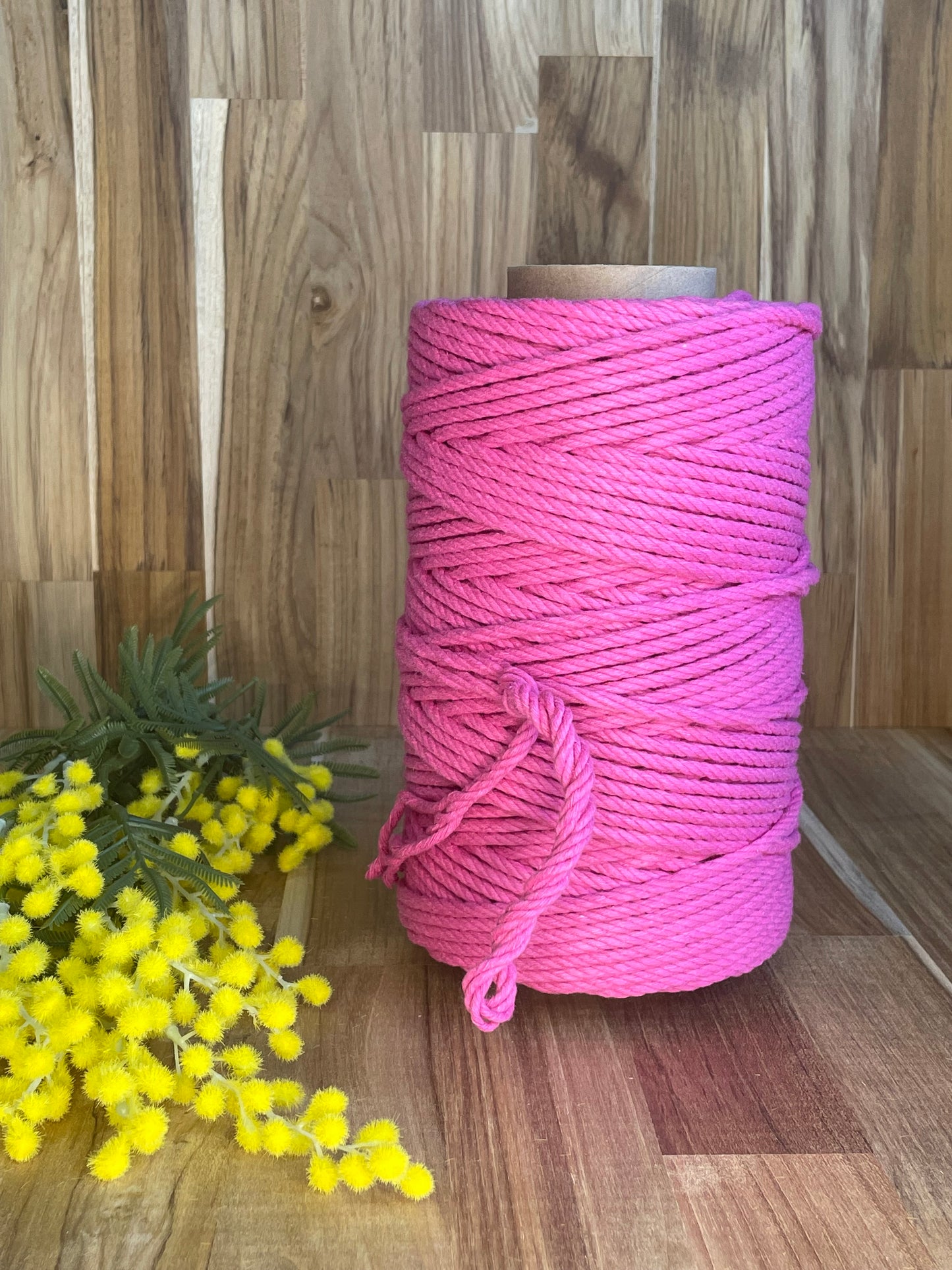 5mm Twisted Rope Magenta