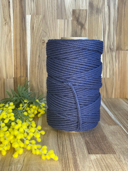 5mm Twisted Rope Navy