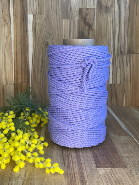 5mm Twisted Rope Purple
