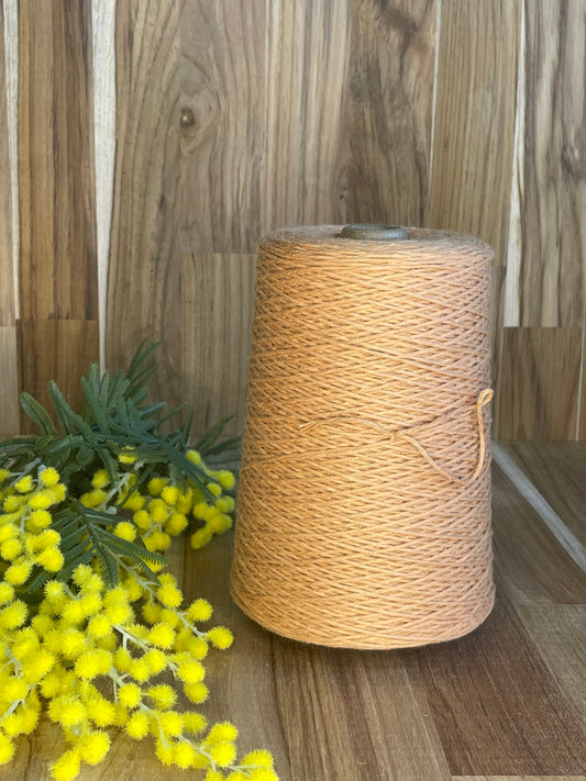 1.5mm Twisted Cotton Light Brown
