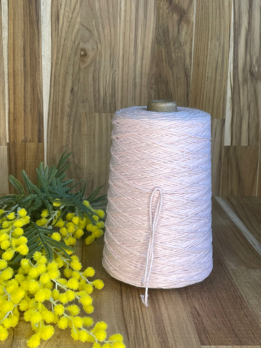 1.5mm Twisted Cotton Pastel Pink