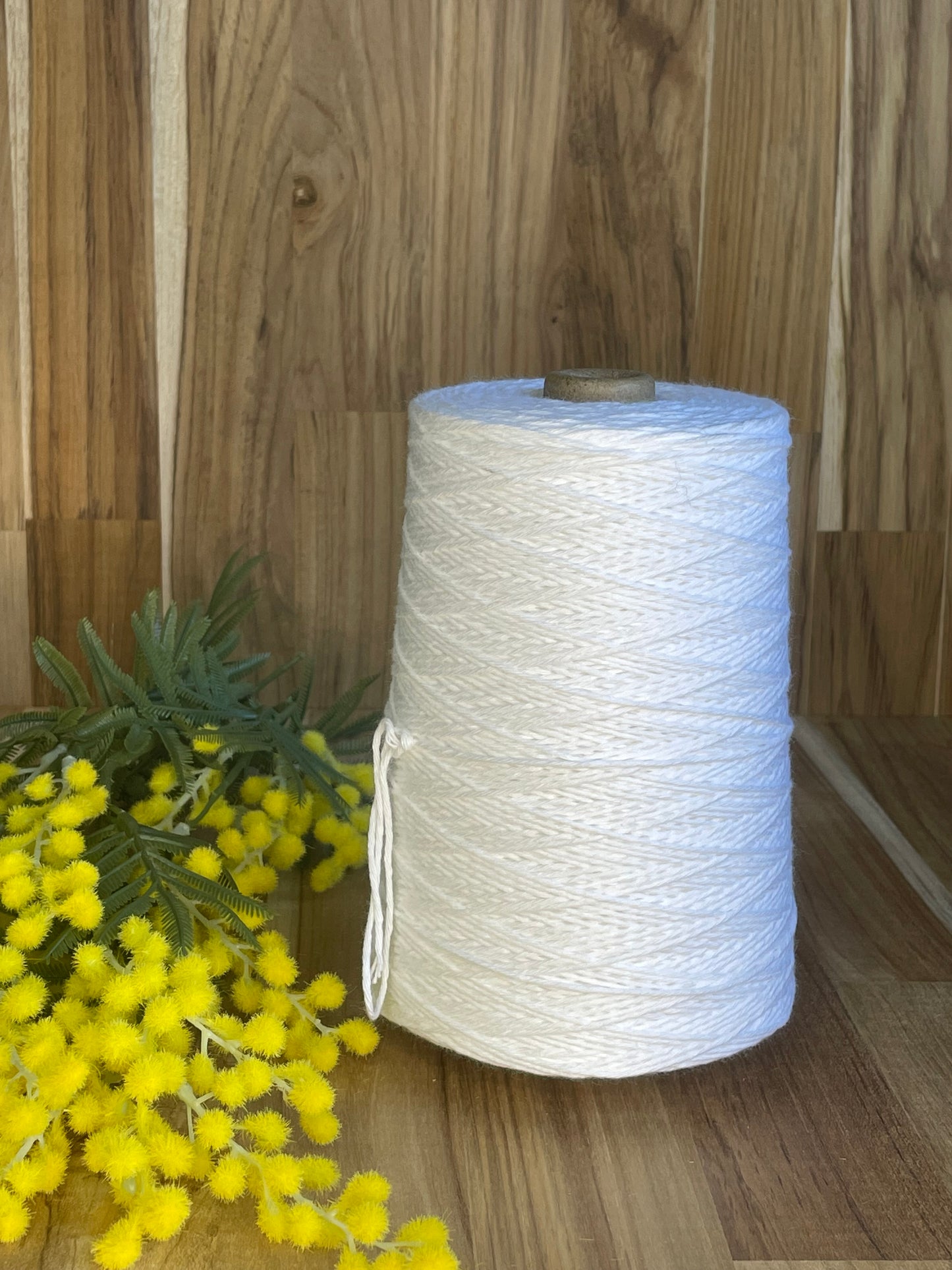 1.5mm Twisted Cotton White