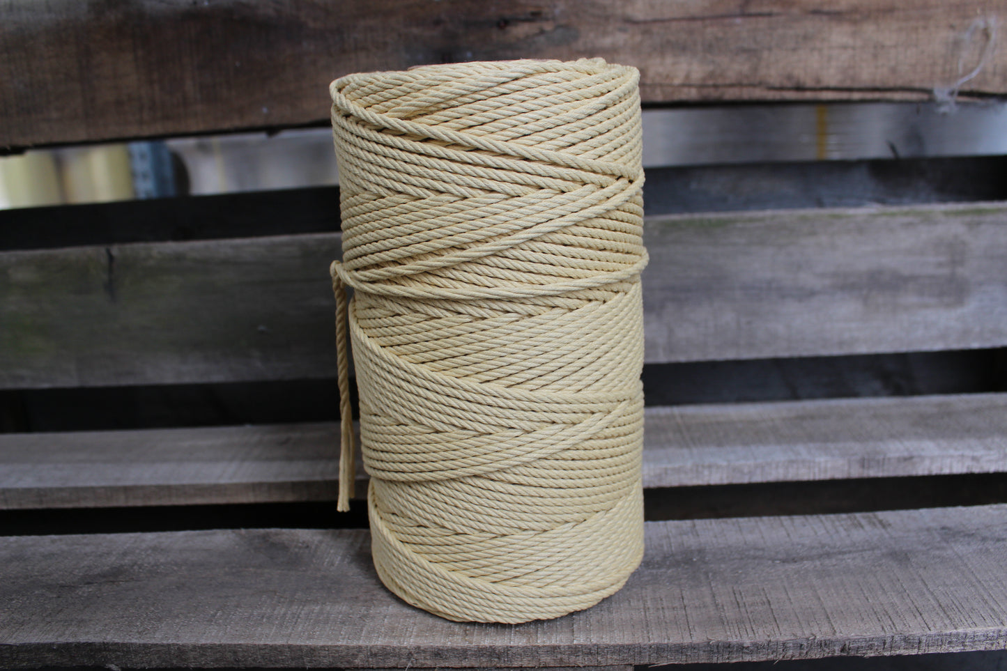 4.5mm Twisted Rope Sandalwood