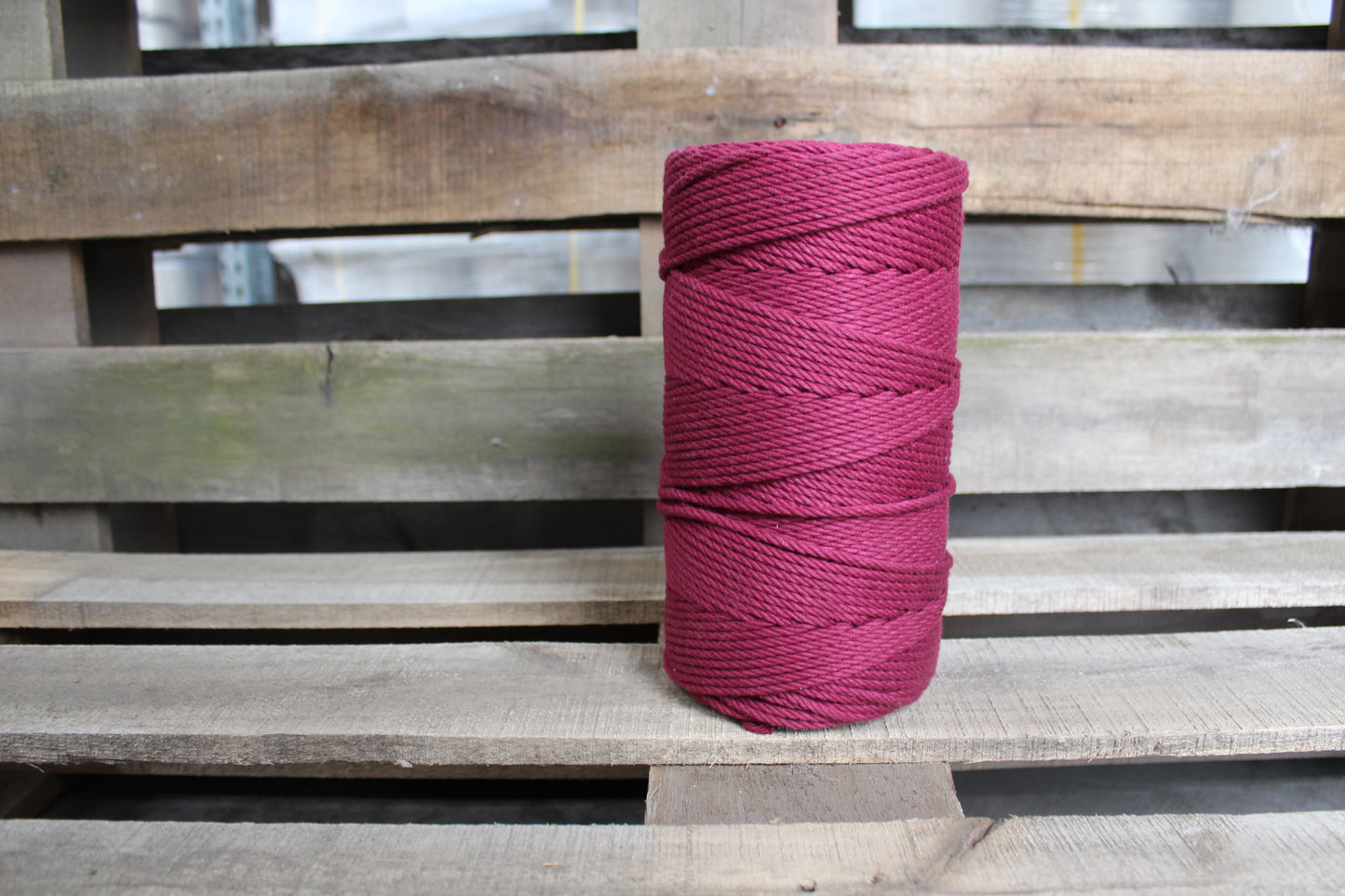 4.5mm Twisted Rope Maroon