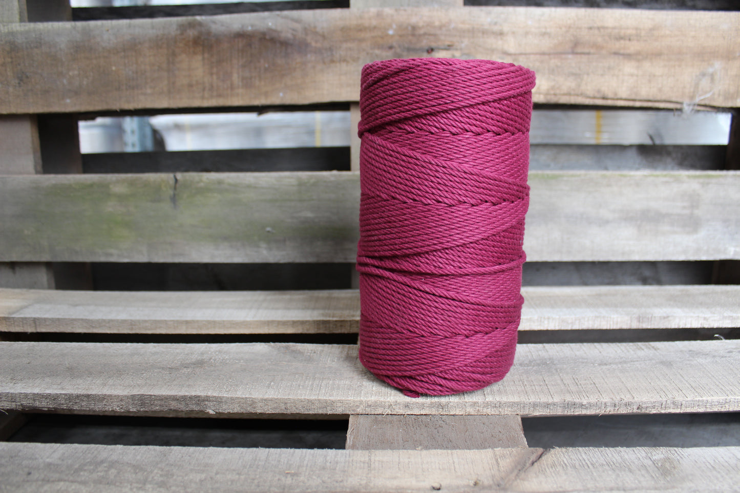 4.5mm Twisted Rope Maroon